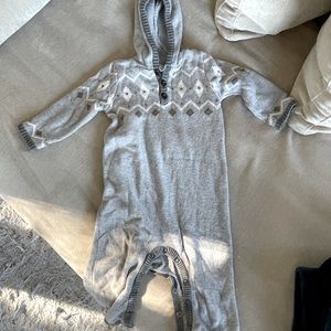 Beautiful Faire Isle Baby Onesie 24M MINT
